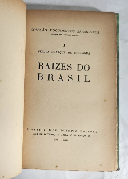 Raízes do Brasil - 1ª Edição - O Buquineiro