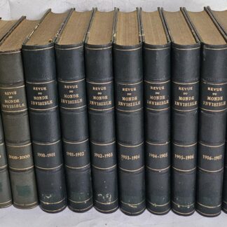 Revue Du Monde Invisible - 10 Volumes