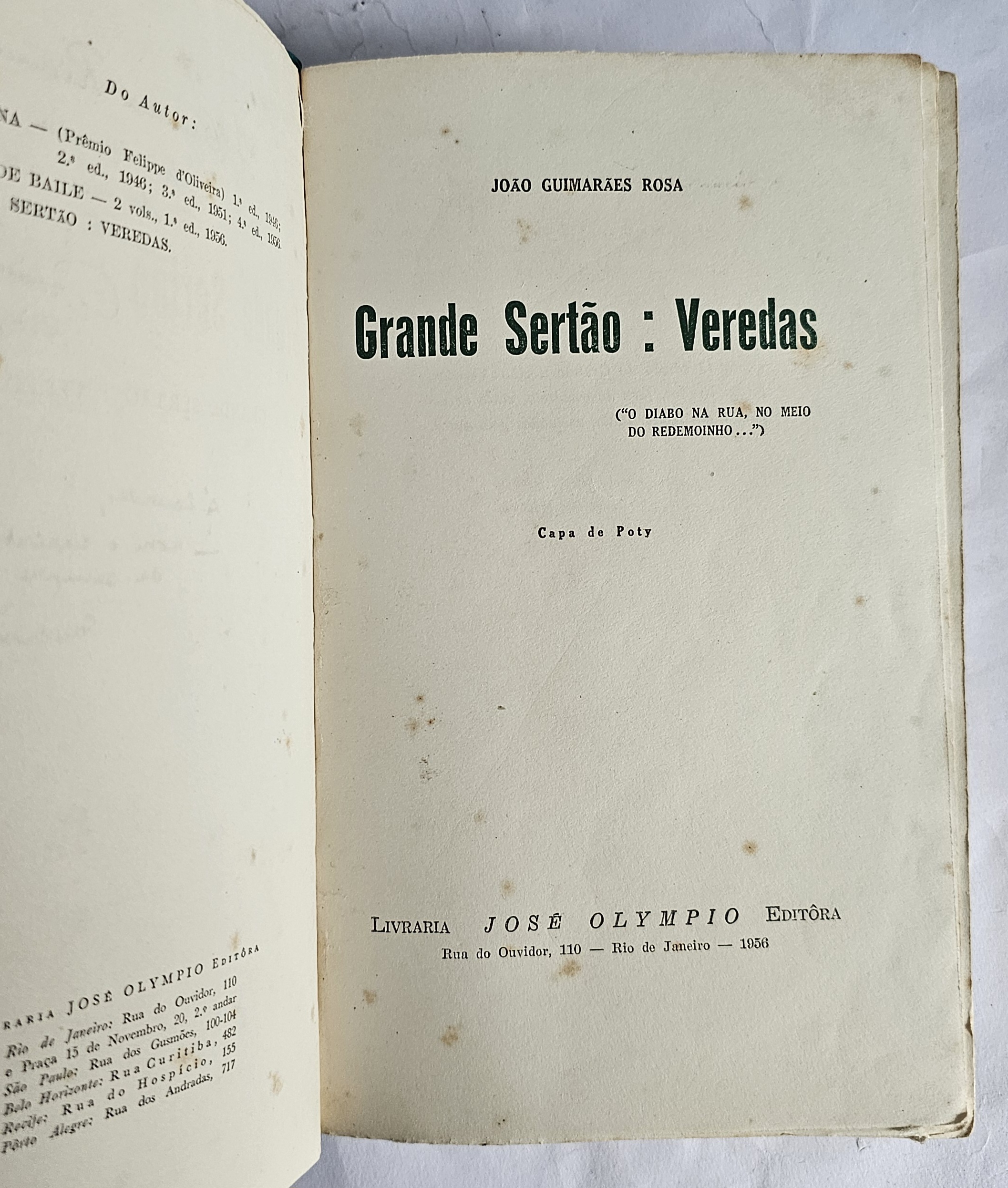 Grande Sertão: Veredas - Autografado - Image 5