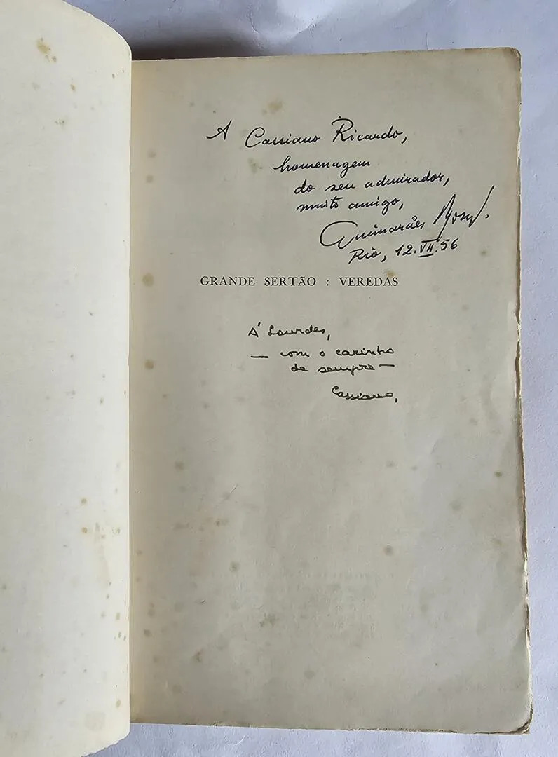 Grande Sertão: Veredas - Autografado - Image 4