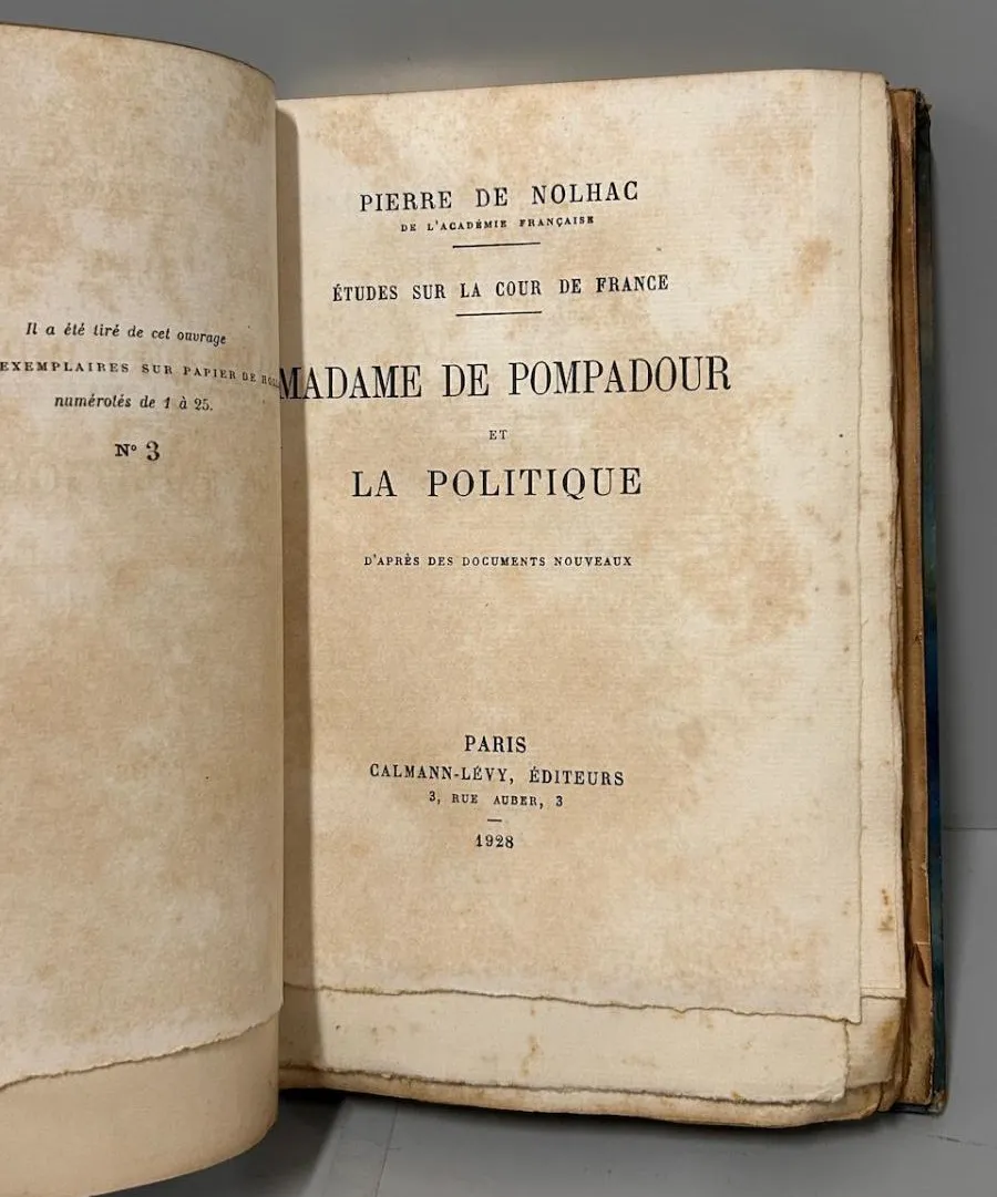 Madame De Pompadour Et La Politique - 1ª Edição - Image 3