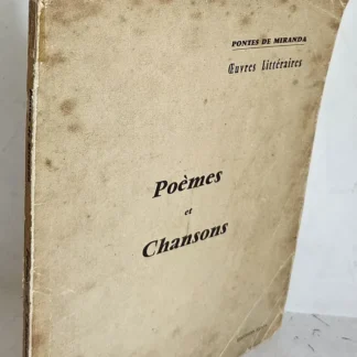 Poèmes Et Chansons - Autografado