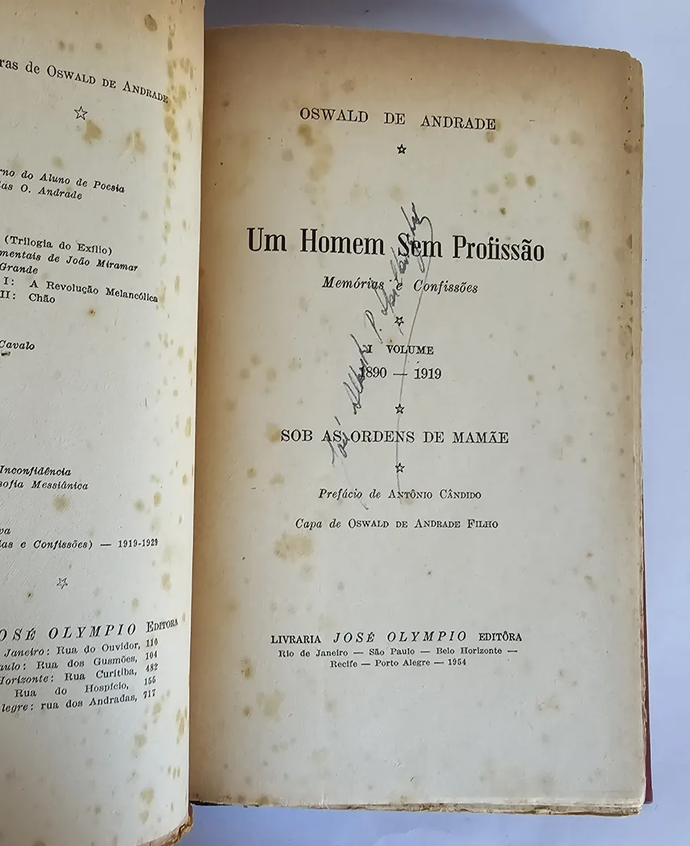 Um Homem Sem Profissão - 1ª Edição - Image 3