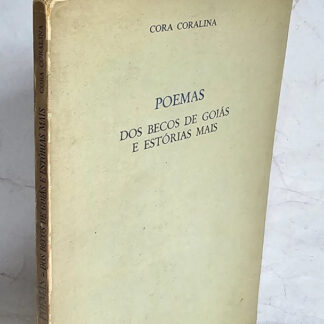 Poemas Dos becos de Goiás - 1ª Edição