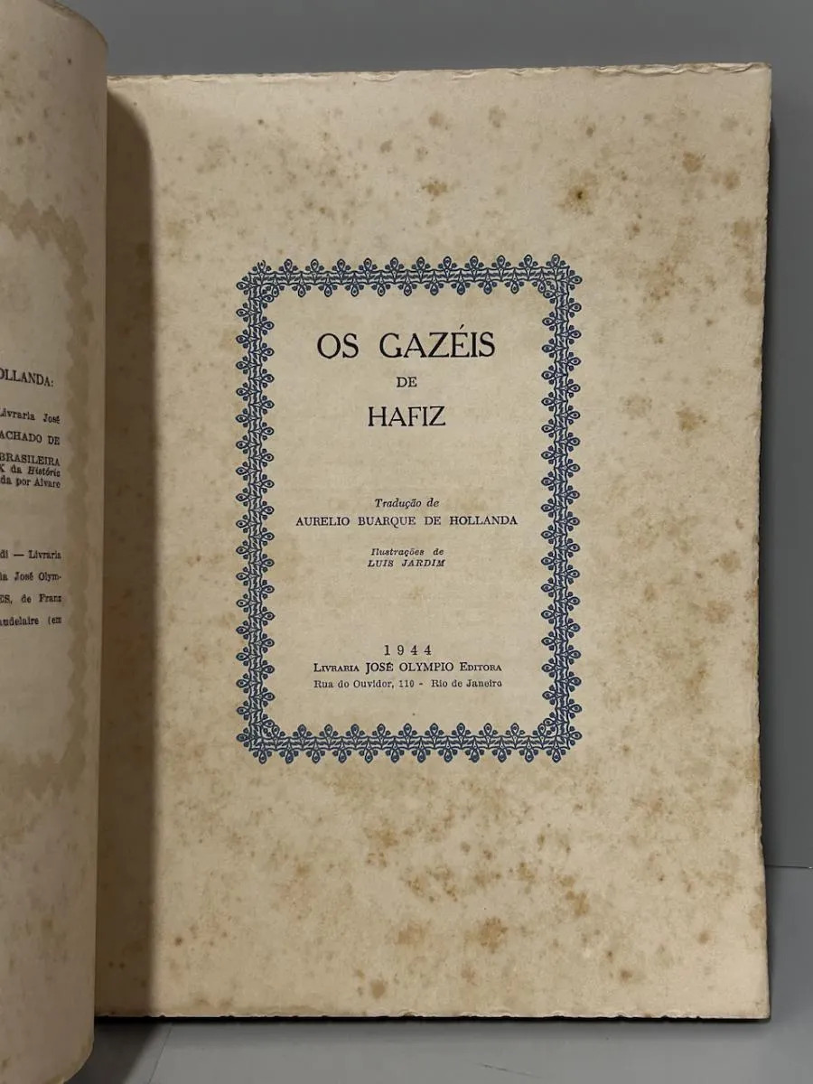 Os Gazéis de Hafiz - Ex. Especial - Image 5