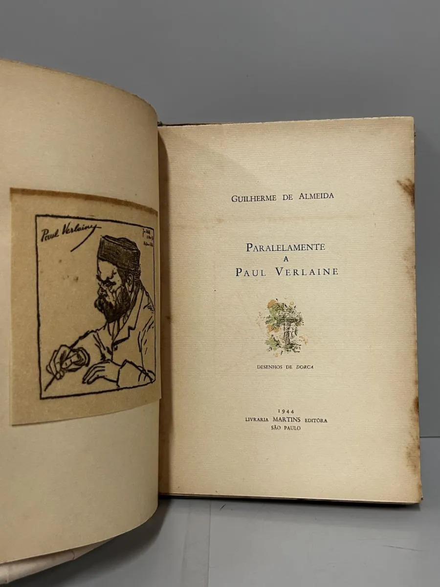 Paralelamente Paul Verlaine - Assinado - Image 3