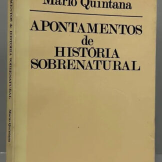 Apontamentos História Sobrenatural - Autografado