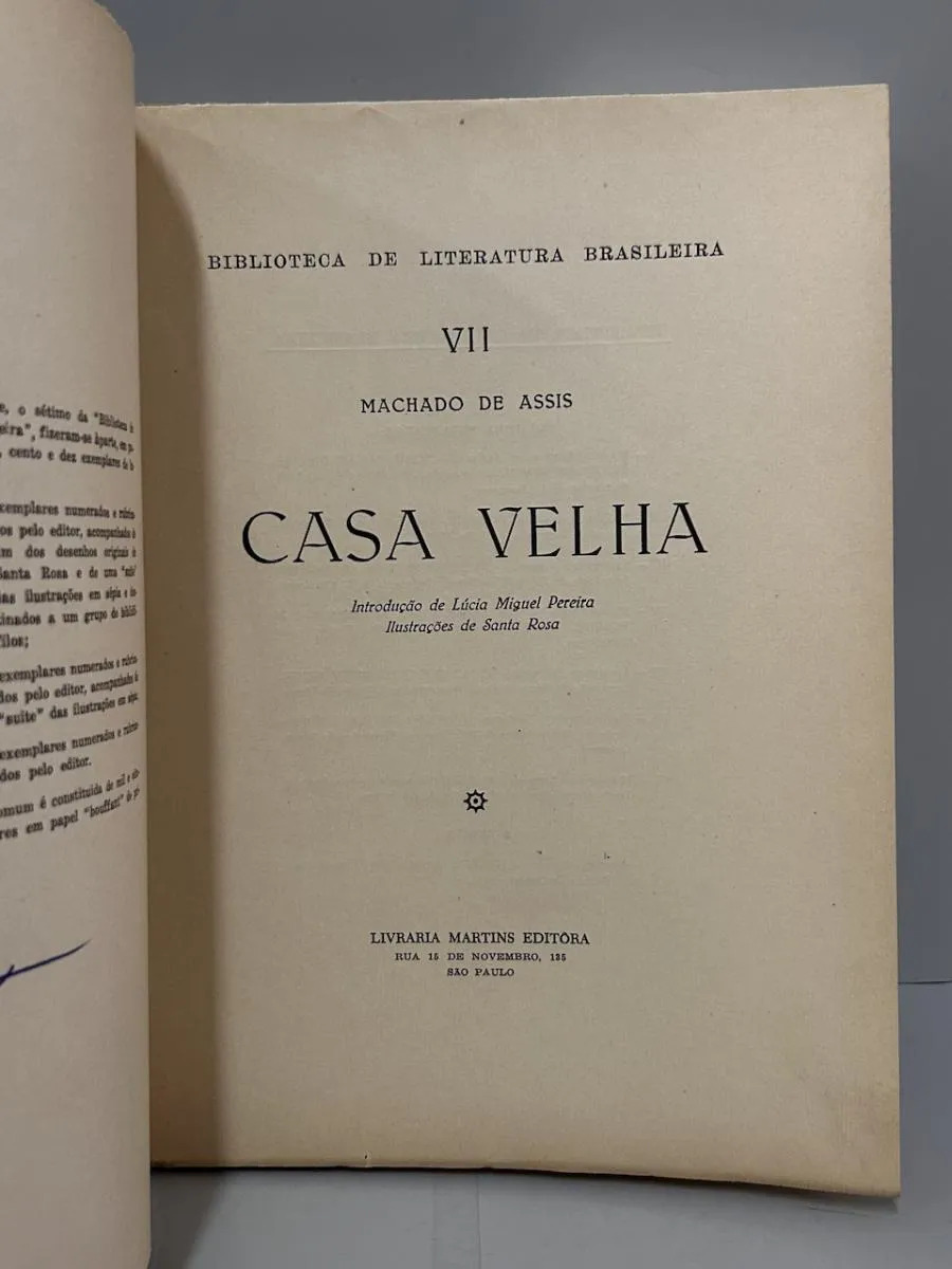 Casa Velha - 1ª Edição - Exemplar Especial - Image 2