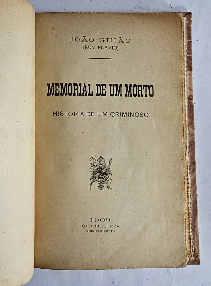 Memorial De Um Morto - História De Um Criminoso - Image 3