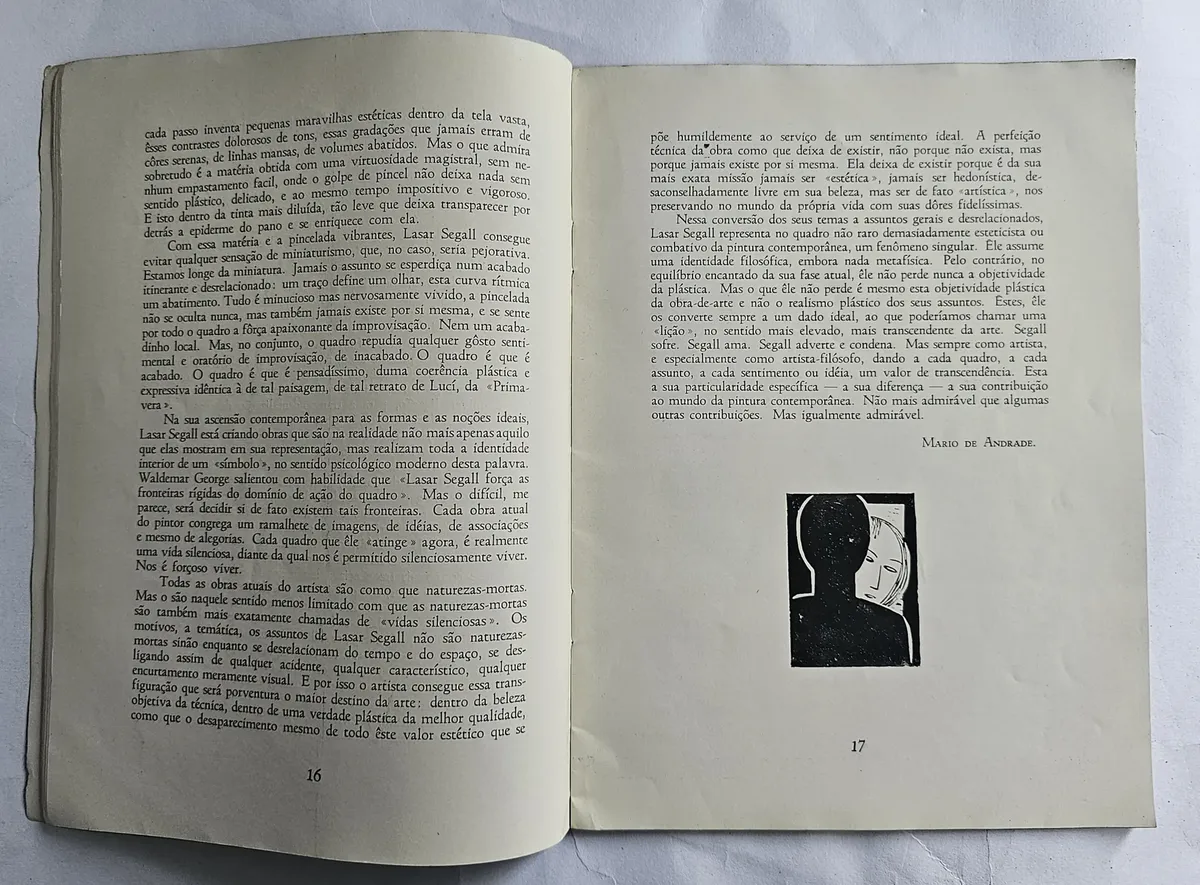 Catálogo - Lasar Segall - 1943 - Image 3
