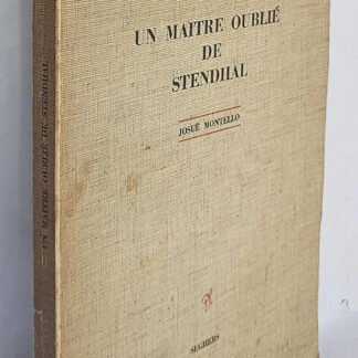 Un Maitre Oublié de Stendhal - Autografado