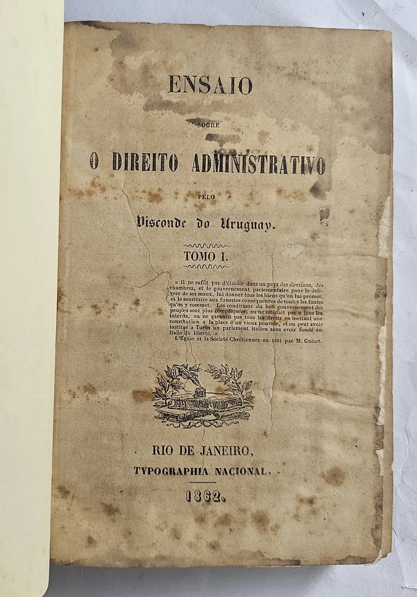 Ensaio Sobre o Direito Administrativo - Visconde do Uruguai - Image 7