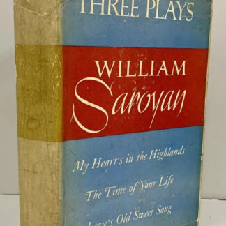 Three Plays - Autografado