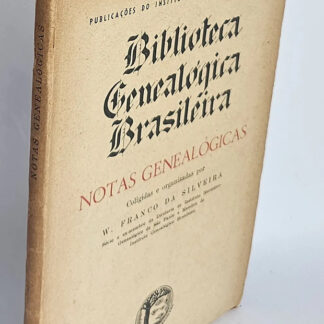 Notas Genealógicas - Autografado