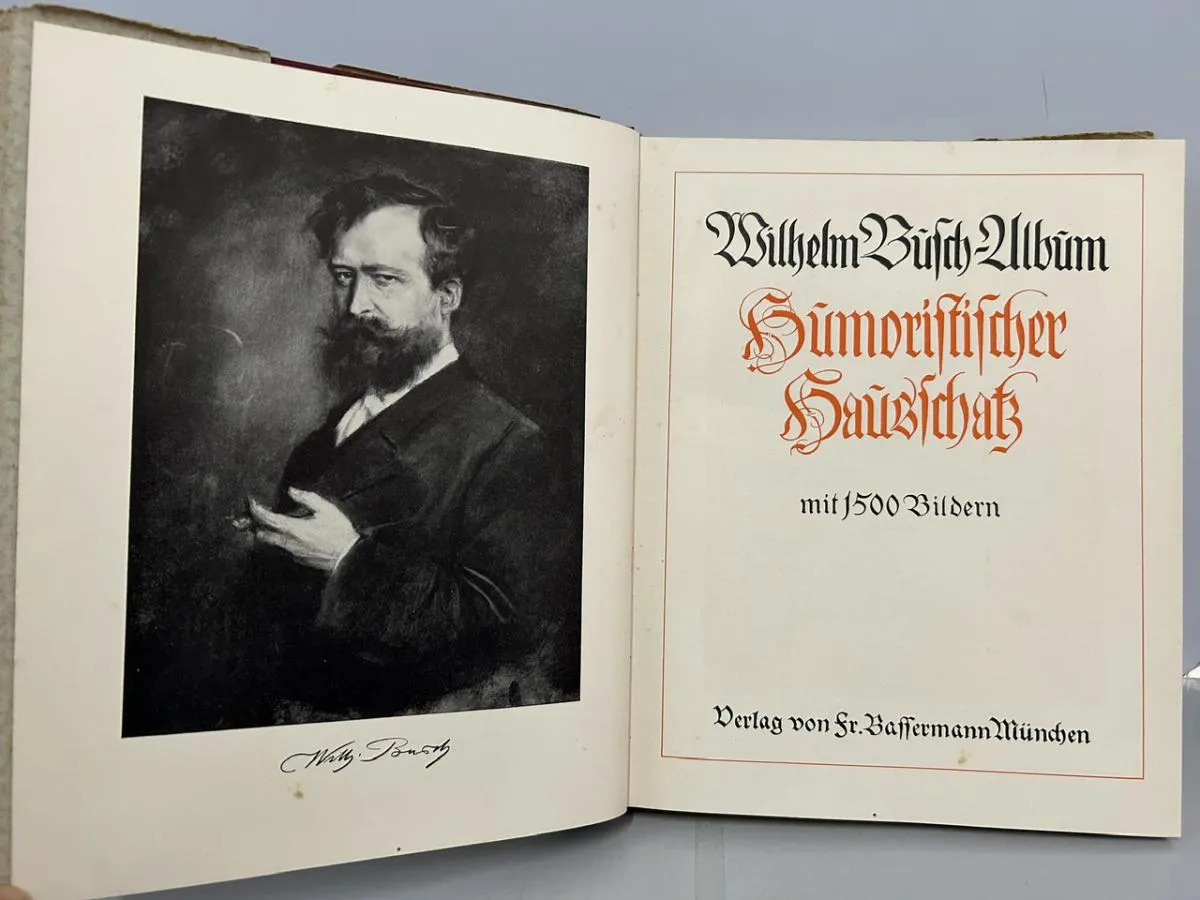 Wilhelm Busch Album: Humoristischer Hausschatz Mit 1500 Bild - Image 5