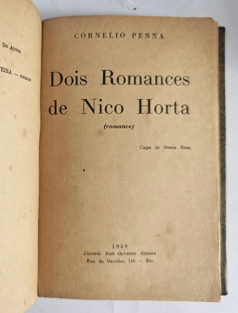 Dois Romances de Nico Horta - Autografado - Image 3