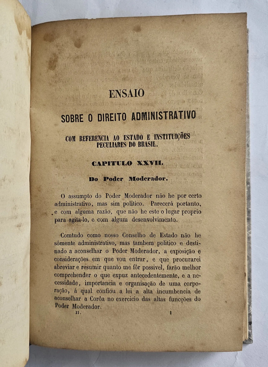 Ensaio Sobre o Direito Administrativo - Visconde do Uruguai - Image 3